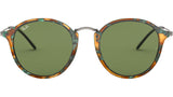 Round RB2447 11594E spotted green havana